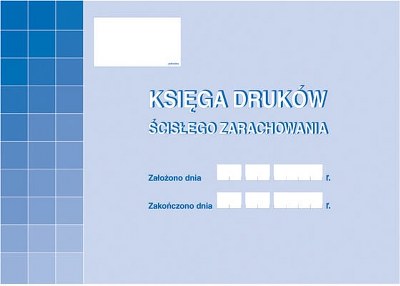 Ksiga drukw cisego zarachowania 710-1