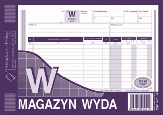 Magazyn Wyda A5 371-3 wielokopia