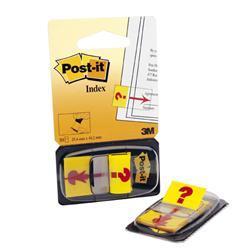 Zakadki indeksujce Post-it  "Wskazwka + ?"  25x43mm 50szt. 680-32R