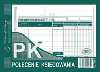 Polecenie ksigowania A5 412-3 1+1