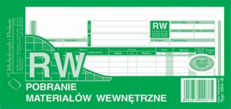 RW Pobranie materiaw wewntrzne 1/3 A4 354-8 wielokopia