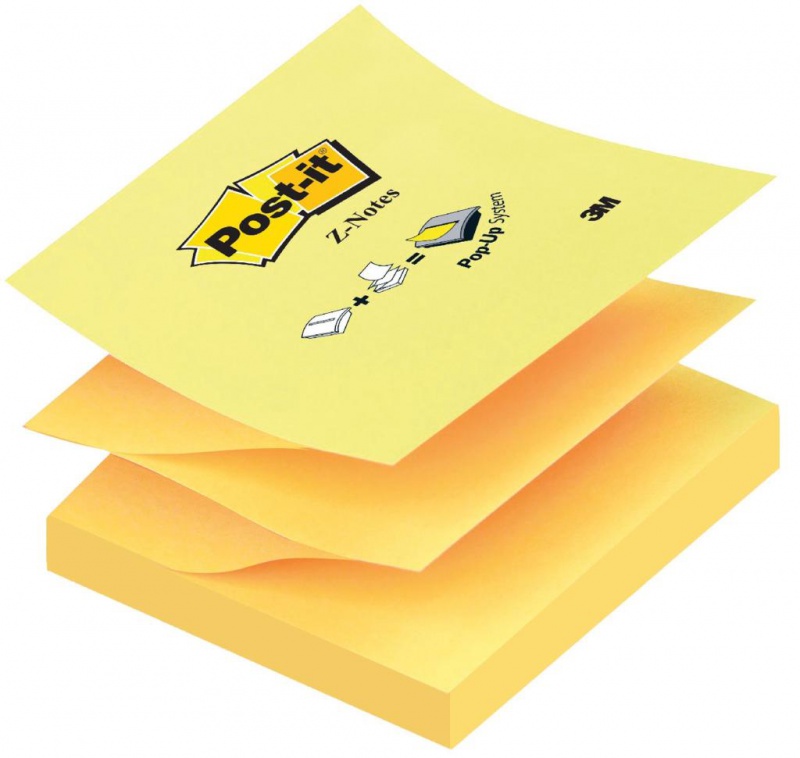 Notes samoprzylepny Post-It Super Sticky Z-Notes R-330 ty 76x76mm, 100 kartek 3M-70005288421